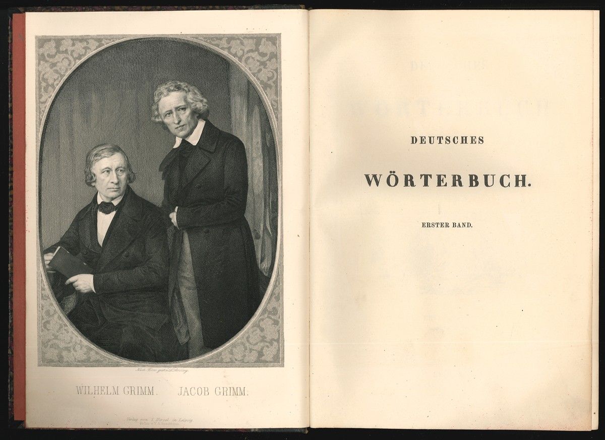 GRIMM, Jacob u. Wilhelm. Deutsches Wrterbuch