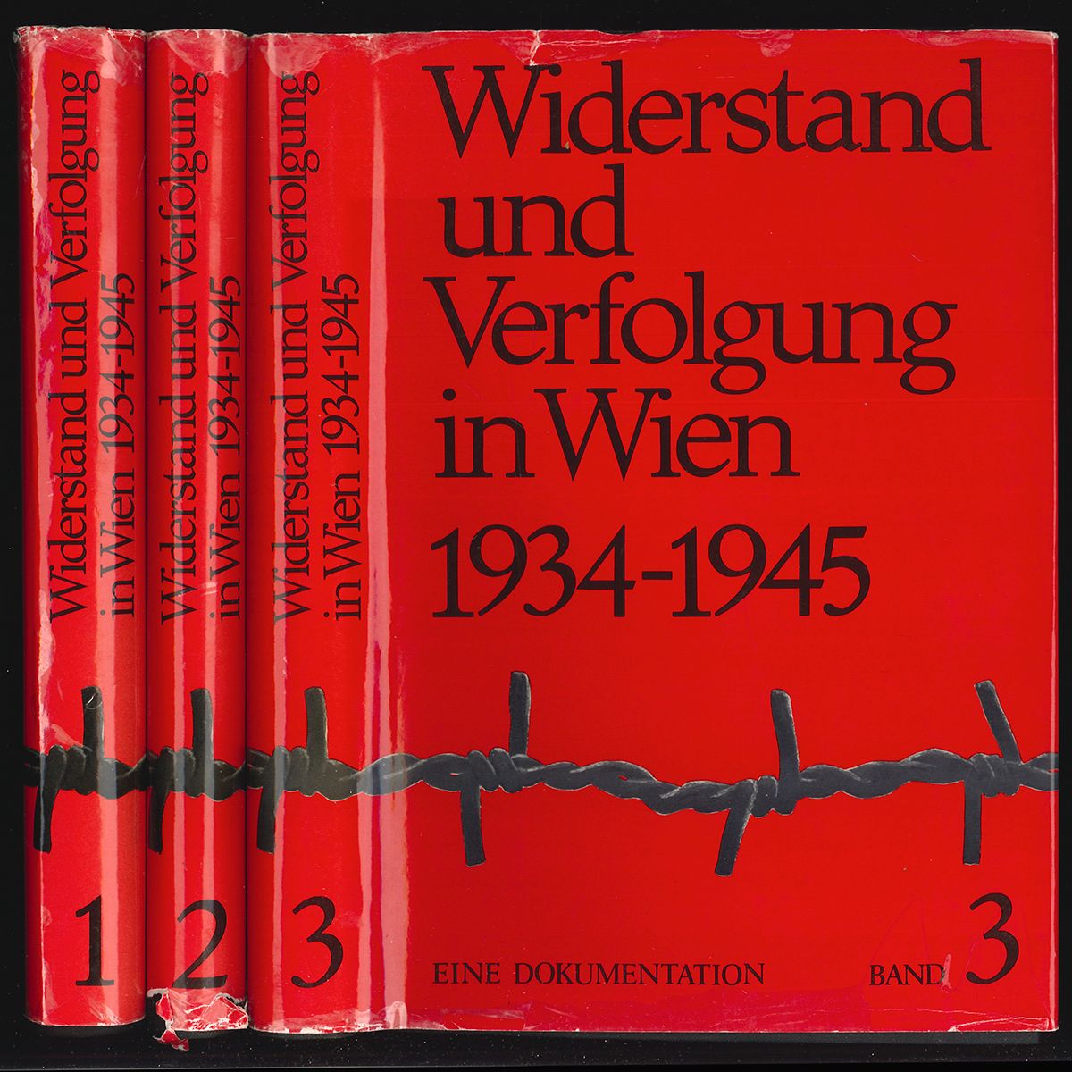 NEUGEBAUER, Wolfgang. Widerstand und Verfolgung in Wien 1934 - 1945. Eine Dokumentation. Herausgeber: Dokumentationsarchiv des sterreichischen Widerstands.