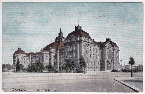  Dresden. Kultusministerium.