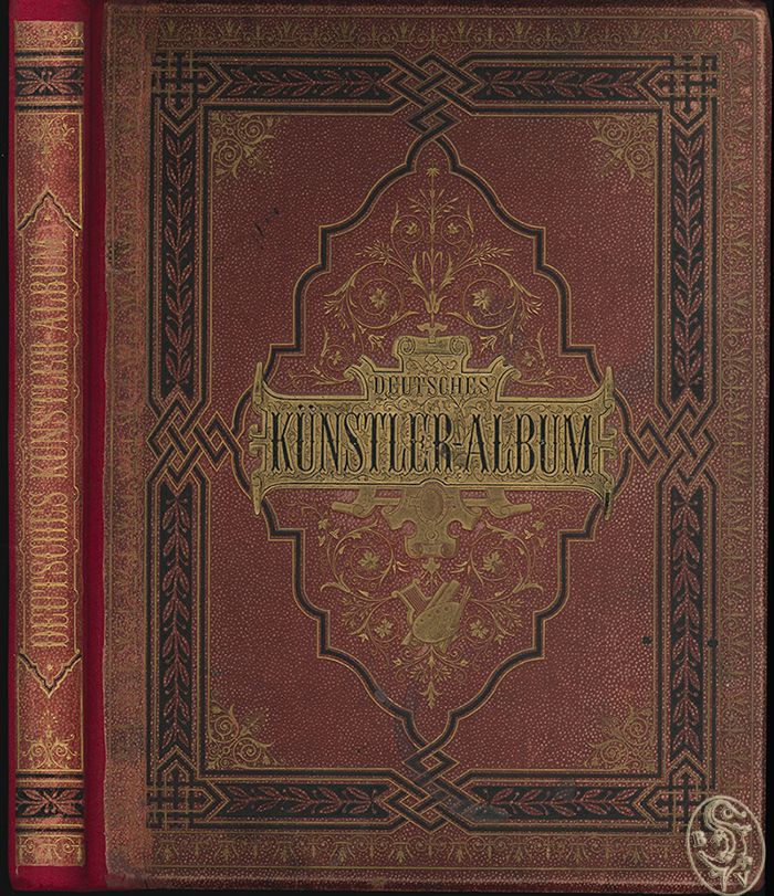 SCHERENBERG, Ernst (Hrsg.) Deutsches Knstler-Album. Mit Beitrgen lebender Knstler und Dichter.