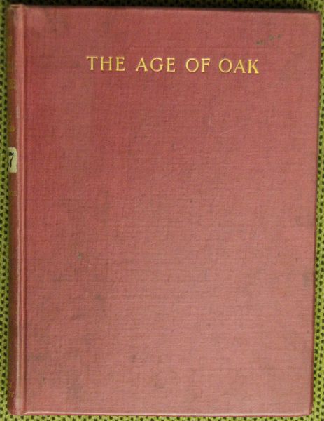 MBEL - MACQUOID, Percy A. A History of English Furniture. The Age of Oak.