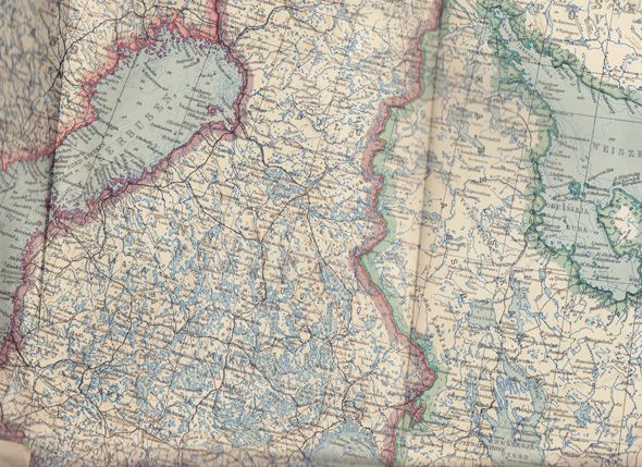  Karte von Osteuropa u. Vorderasien, Nordblatt
