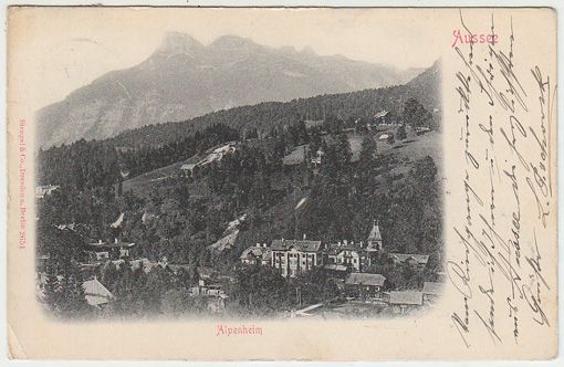  Aussee. Alpenheim.