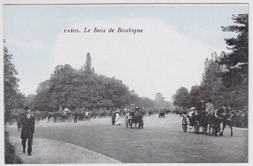  Paris. Le Bois de Boulogne
