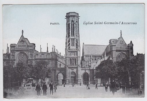  Paris. Eglise Saint-Germain-l`Auxerrois