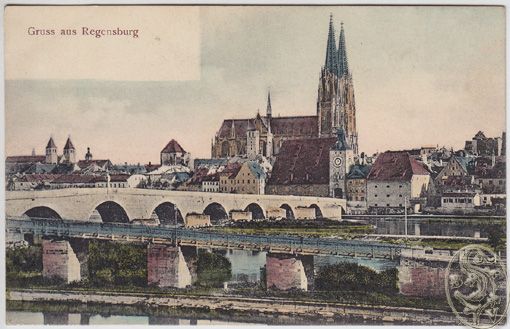  Gruss aus Regensburg.