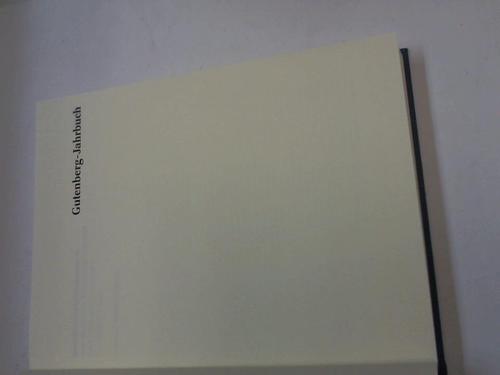 Gutenberg-Jahrbuch 1991. 66. Jahrgang - Koppitz, Hans-Joachim (Hrsg.)