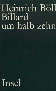 Billard um halb zehn Roman 4. Auflage - Böll, Heinrich