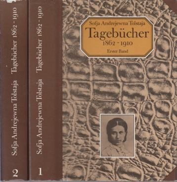 Tagebücher 1862-1910  1. Auflage / 2 Bände - Tolstaja, Sofja Andrejewna