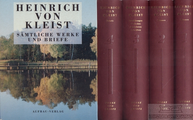 Heinrich von Kleist Sämtliche Werke und Briefe - Streller, Siegfried (Hrsg.)