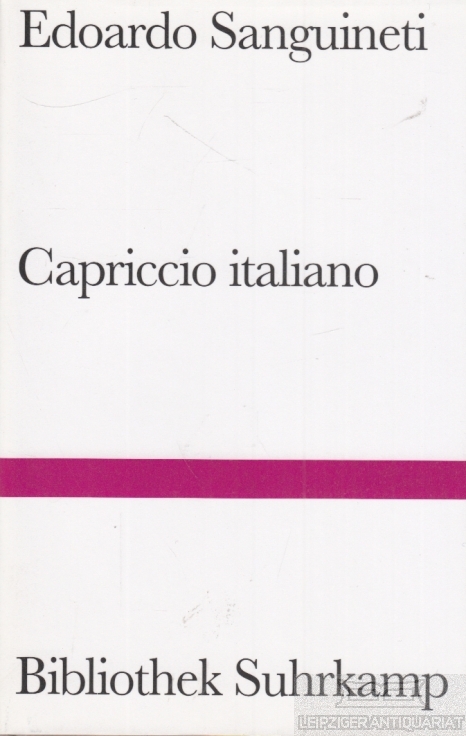 Capriccio italiano - Sanguineti, Edoardo