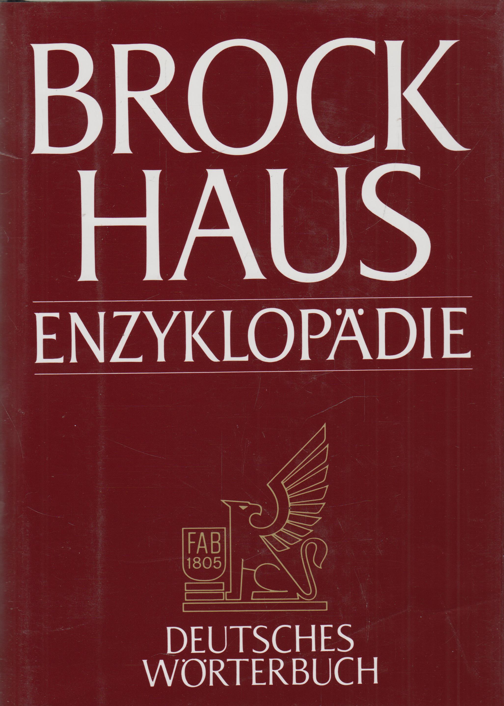 Brockhaus Enzyklopädie Band 26 Deutsches Wörterbuch A-GLUB - anonym