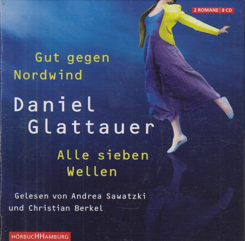 Gut gegen Nordwind / Alle sieben Wellen CD-Box Gelesen von Andrea Sawatzki und Christian Berkel - Glattauer, Daniel