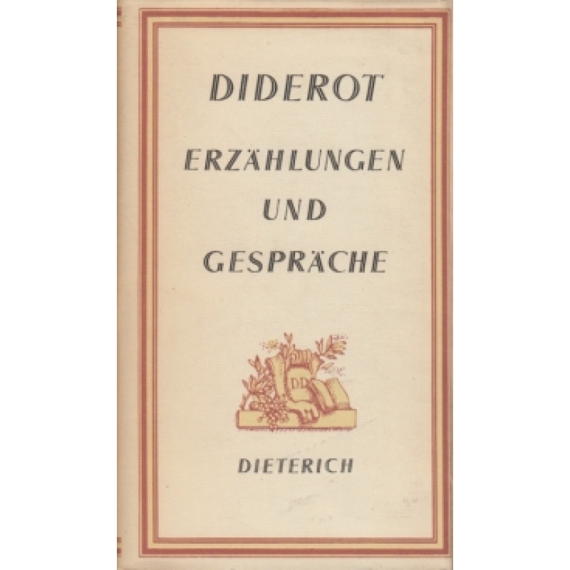 Erzählungen und Gespräche Mit einer Einführung von Victor Klemperer - Diderot, Denis