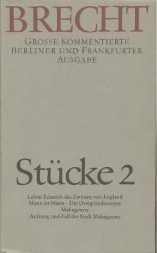 Stücke 2 - Brecht, Bertolt