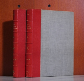 Contes et nouvelles. 5 Teile in 2 Bänden.  Mit 2 kolorierten Titelvignetten, 32 kolorierte  erotischen Tafeln und 57 Textillustrationen und Vignetten von Umberto Brunelleschi.