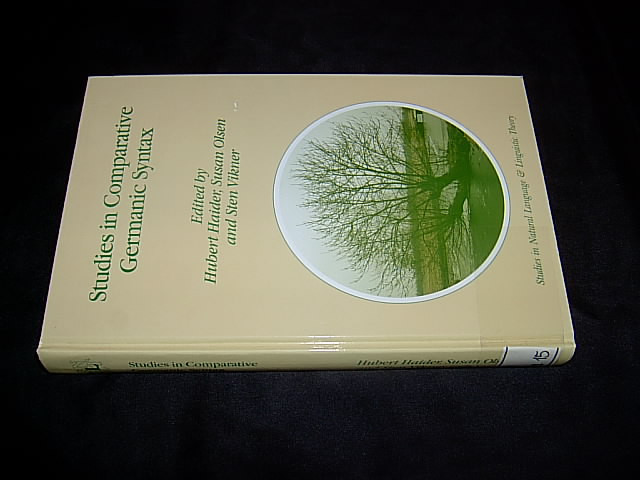 Studies in Comparative Germanic Syntax. (= Studies in Natural Language and Linguistic Theory; Volume 31). - Haider, Hubert Olsen, Susan and  Vikner, Sten (eds.)