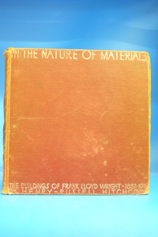 Henry-Russell Hitchcock. In The Nature of Materials - 1887-1941 The Buildings of Frank Lloyd Wright.