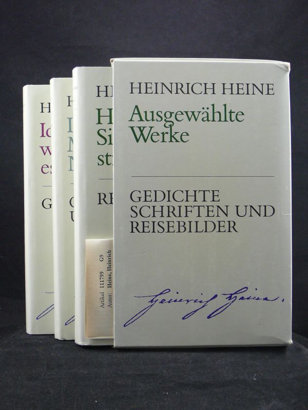 Heine, Heinrich. Ausgewhlte Werke ( 3 Bnde ). Gedichte / Gedichte und Schriften / Reisebilder. o.A.