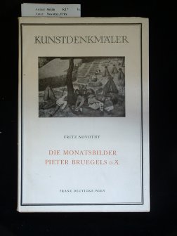 Novotny, Fritz. Die Monatsbilder Pieter Bruegels d. . Heft 4.