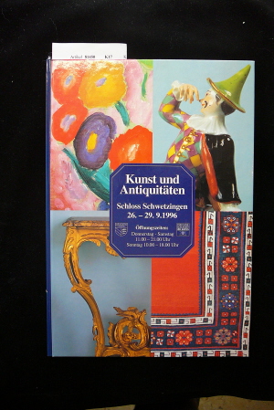 Kunst und Antiquitäten -Schloss Schwetzingen 26.-29.9.1996.