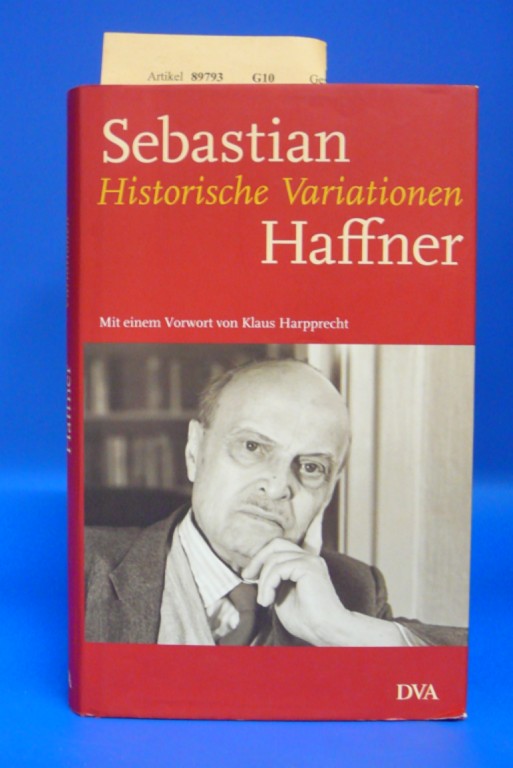 Haffner, Sebastian. Historische Variationen. o.A.