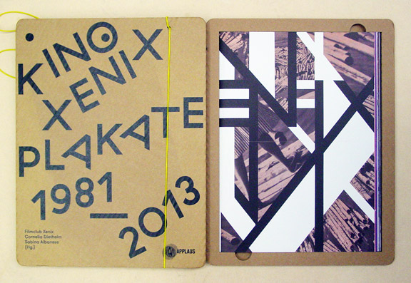 Kino Xenix. Plakate 1981 - 2013. - Diethelm, Cornelia u. Sabina Albanese (Hg.)