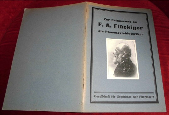 Dr. J. A. Hflinger. F. A. Flckiger als Pharmazie-Historiker.