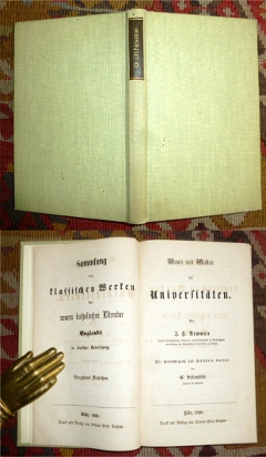 J.H. (John Henry) Newman (1801 - 1890, Cardinal Newman). Wesen und Wirken der Universitten.