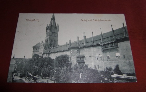  Postkarte Knigsberg I.Pr. Schlo Und Schlopromenade