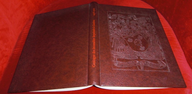 Antal Lkks Catalogue des Incunables imprims  Genve 1478-1500