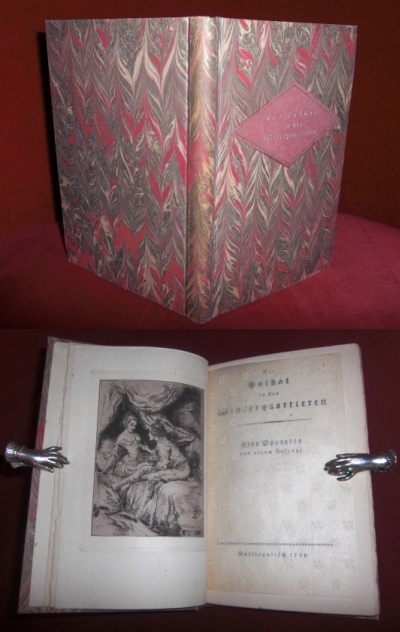  Der Soldat in Den Winterquartieren - Eine Operette Von Einem Aufzuge. Dieser Neudruck der Leipziger Ausgabe von 1759 / Quirlequitsch