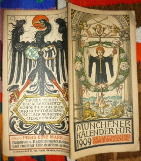 Münchener Kalender 1909. Fünfundzwanzigster (25.) Jahrgang.