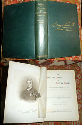 Stuart J. Reid ed. The Life and Times of Sydney Smith. Based on Family Documents and the Recollections of Personal Friends.