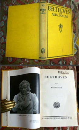 August Halm Beethoven.