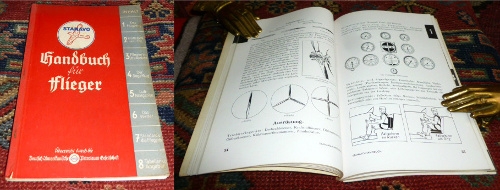 Handbuch für Flieger. Stanavo Handbuch für Flieger. Werbeschrift der Deutsch-Amerikanischen Petroleum-Gesellschaft (Standard), Hamburg.