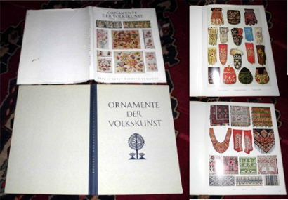 H. Th. Bossert, Vorwort Gnther Wasmuth Ornamente der Volkskunst. Gewebe, Teppiche, Stickereien.