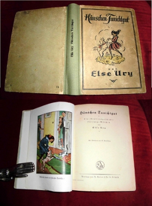 Else Ury (1877 - 1943) Hnschen Tunichtgut. Eine Pensionsgeschichte fr junge Mdchen. Mit Bildern von R. Breiding