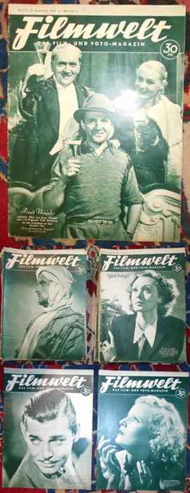Hauptschriftleiter Arthur Schetter Filmwelt. Das Film- und Foto-Magazin. Jahrgang 1936