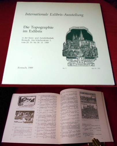 Herbert Schwarz Die Topographie im Exlibris. Internationale Exlibris-Ausstellung in der Kreis- und Autobibliothek Kronach, vom 20.10. bis 30.11.1989