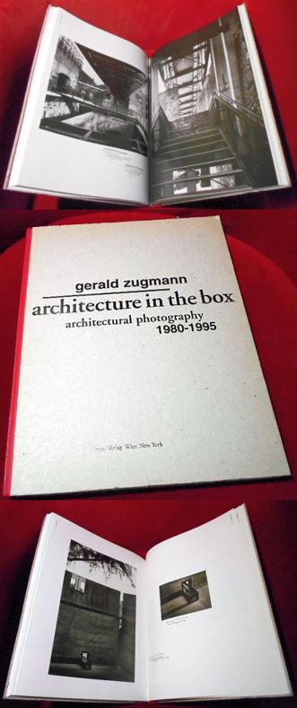 Architecture in the box. architectural photography 1980 - 1995. Preface by Carl G. Lewis and Peter Noever. Essay By Carl Pruscha..