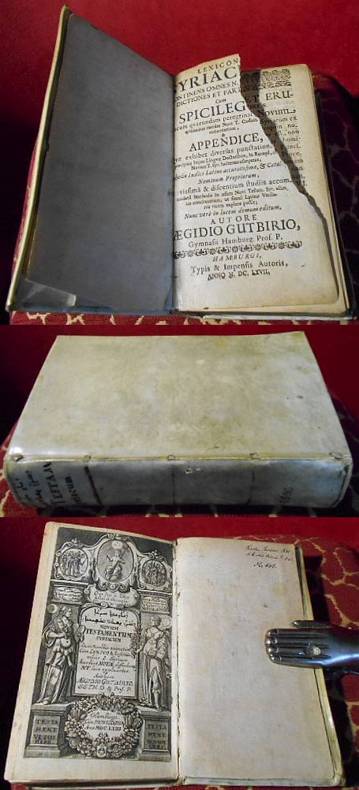 Aegidio  Gutbriro /Aegidius. Egidiius Gutbier Novum Testamentum Syriacum/ Novum Domini Nostri Jesu Christi Testamentum Syriac