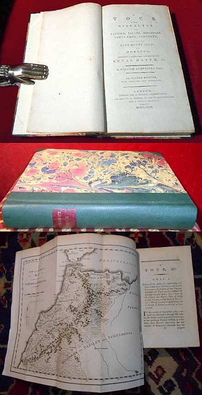 A tour from Gibraltar to to Tangier, Sallee, Mogodore, Santa Cruz, Tarudant; and thence, over Mount Atlas to Morocco: including a particular account of the Royal Harem etc...