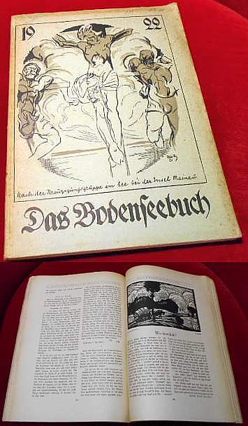 Herausgegeber Norbert Jacques Das Bodenseebuch des Jahres 1922. Neunter Jahrgang.