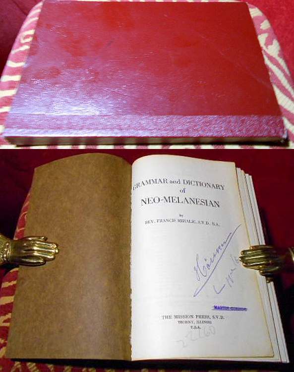 F. Mihalic S.V.D. Grammar and Dictionary of Neo-Melanesian.