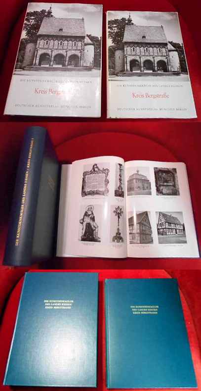Kreis Bergstraße, Textband + Bildband, 2 Bände