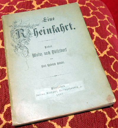 Karl Rodolph Beisler Eine Rheinfahrt ueber Mainz nach Dsseldorf.