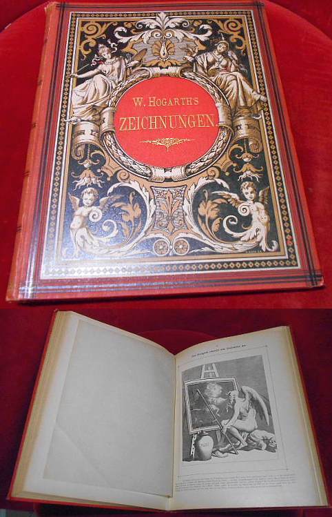  William Hogarth' s Zeichnungen. 60 Bilder mit erklrendem Texte von Paul d'Elwers.