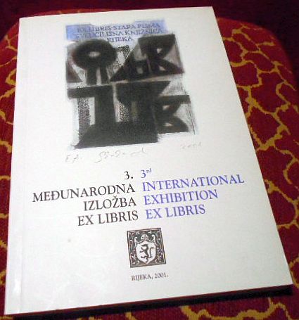  3. Medunarodna izlozba ex libris. 3rd international exhibition ex Libris