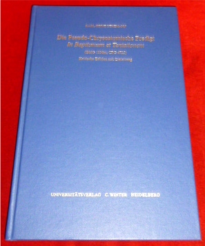 Karl-Heinz Uthemann, vorgelegt von Gottfried Seeba Die Pseudo-Chrysostomische Predigt. In Baptismum et Tentationem (BHG 1936 m; CPG 4735). Kritische Edition mit Einleitung.